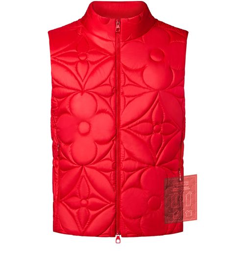 LOUIS VUITTON LVSE MONOGRAM 花卉衬垫背心