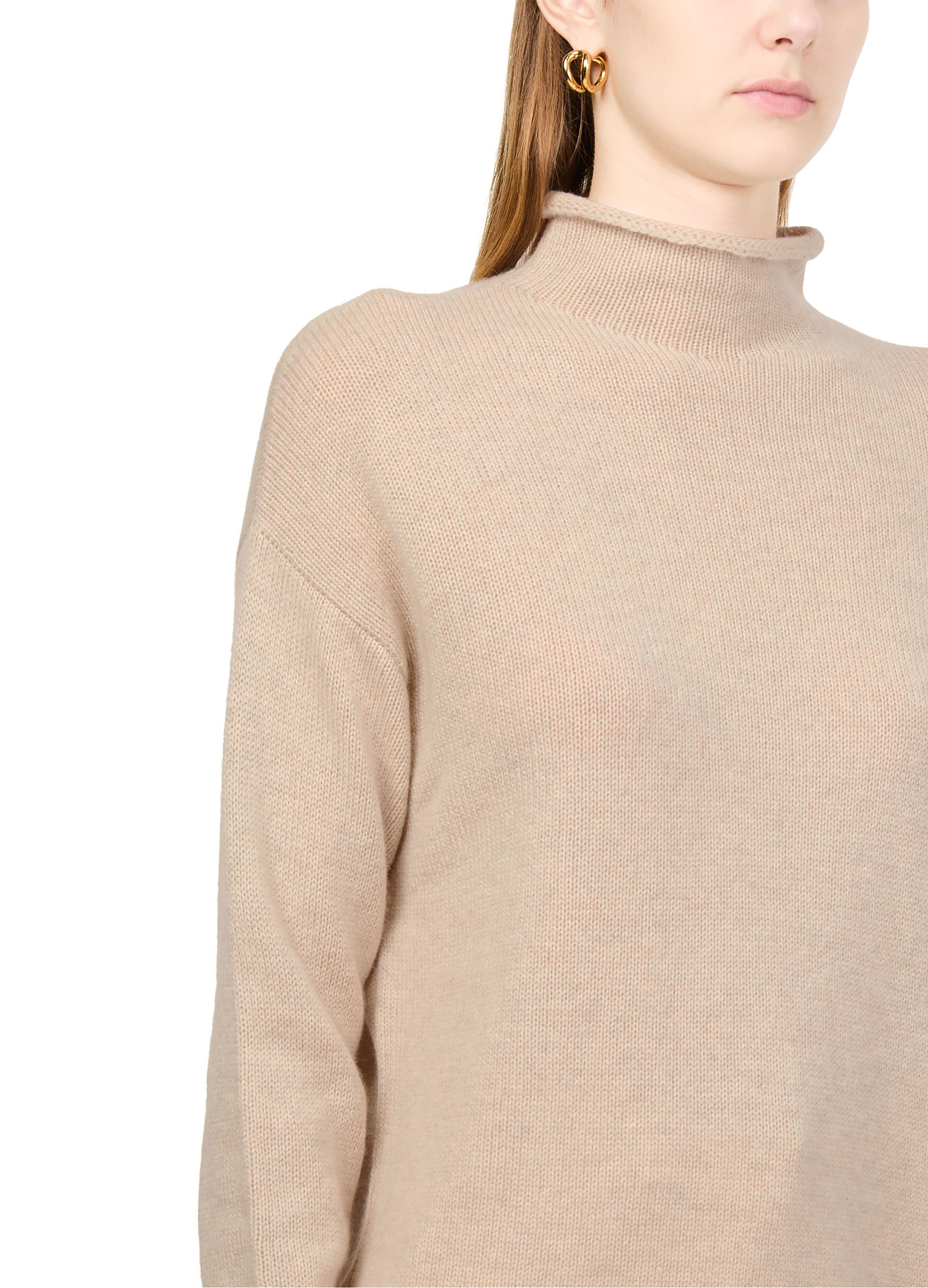 Sweater with large high neck thumbnail 3