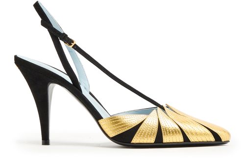 VALENTINO GARAVANI Foliefoliage slingbacks