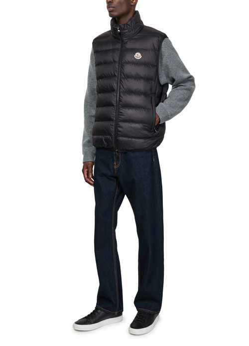 MONCLER Rocoque sleeveless down jacket