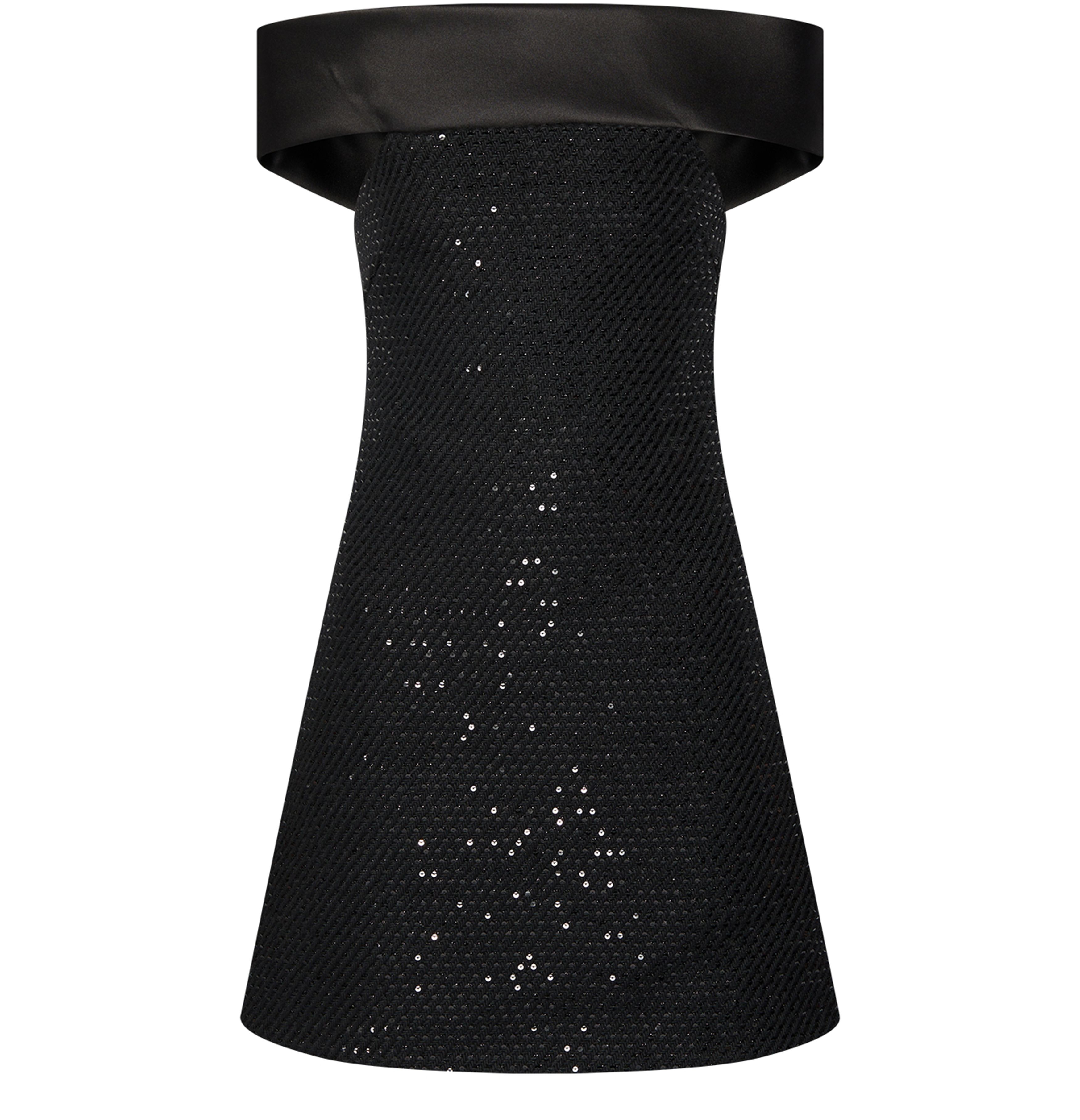 Dress W/ Square Flat Collar