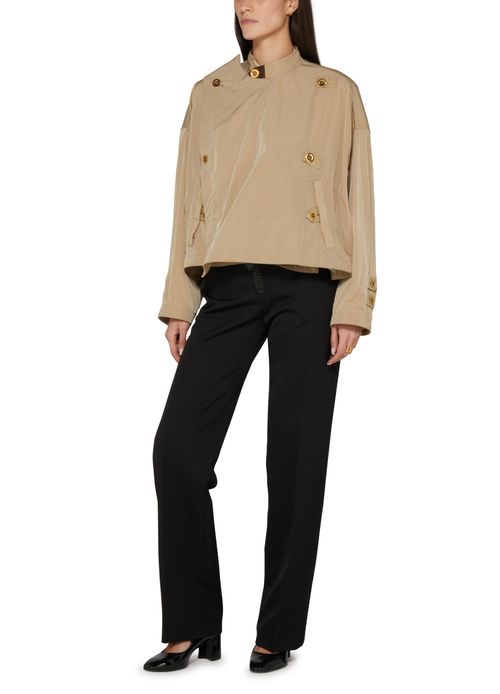 LOUIS VUITTON Bib Front Cropped Jacket