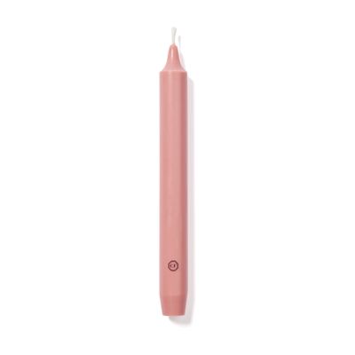 Carriere Freres 6 Scented Taper Candles Tomato In Transparent