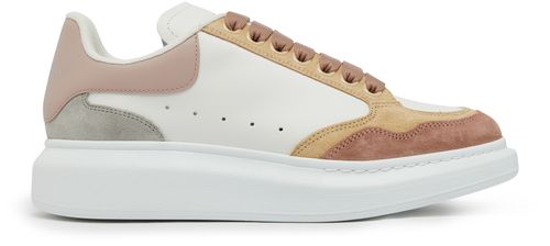 Gold alexander sales mcqueen sneakers