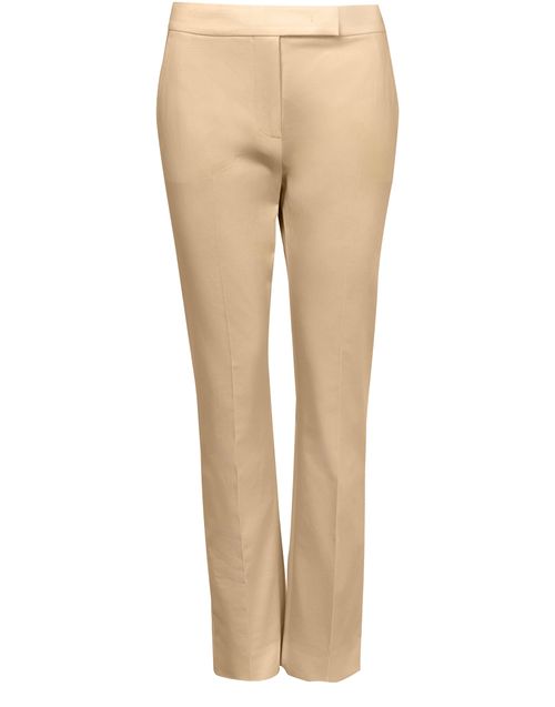 MAX MARA Zigarettenhose aus Baumwolle Okra