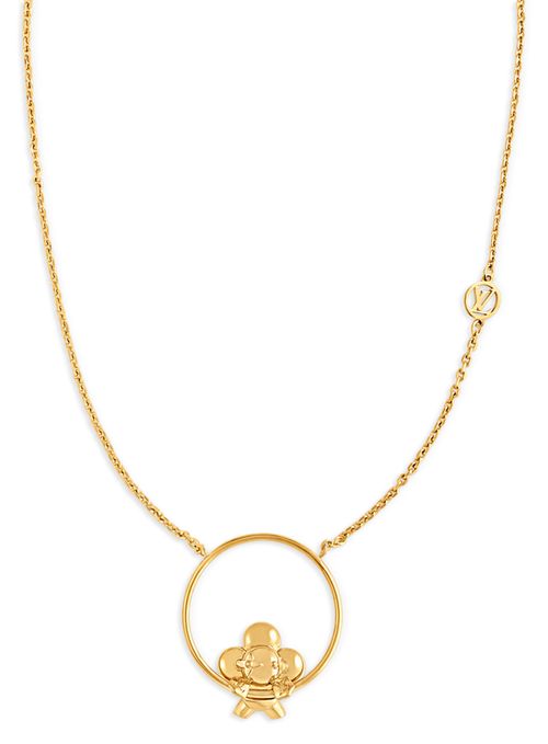 LOUIS VUITTON Vivienne Swinging Necklace