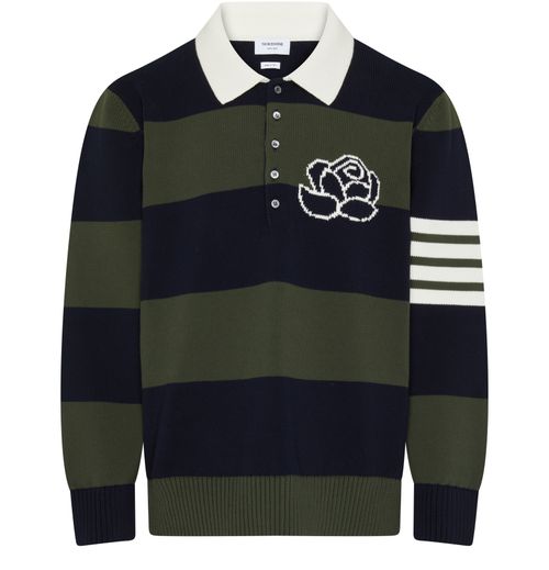 THOM BROWNE 4Bar polo