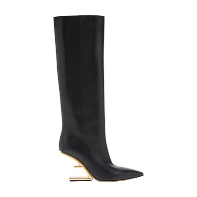 Fendi First Boots In Black