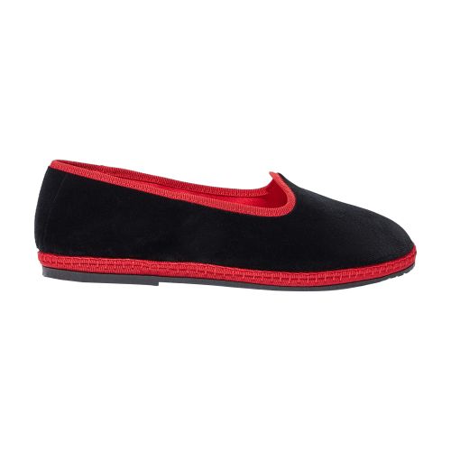 Scarosso Select Edit -  Slippers Black In Black_velvet