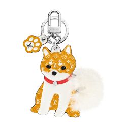 Louis Vuitton 柴犬 キーホルダー Women's LV Shiba Key Holder and Bag Charm | LOUIS VUITTON | 24S