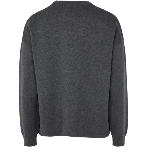 LOEWE Pullover aus Baumwolle und Viskose mit Anagramm-Tasche