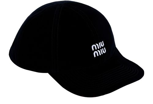 MIU MIU Casquette en velours