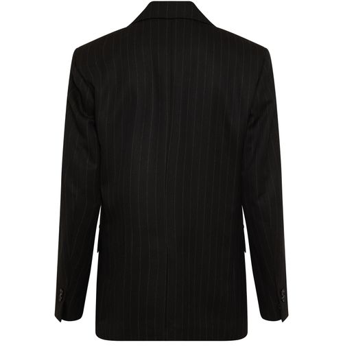 BOTTEGA VENETA Veste-chemise en laine à fines rayures