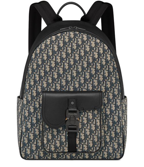 DIOR Saddle Rucksack mit Reißverschluss