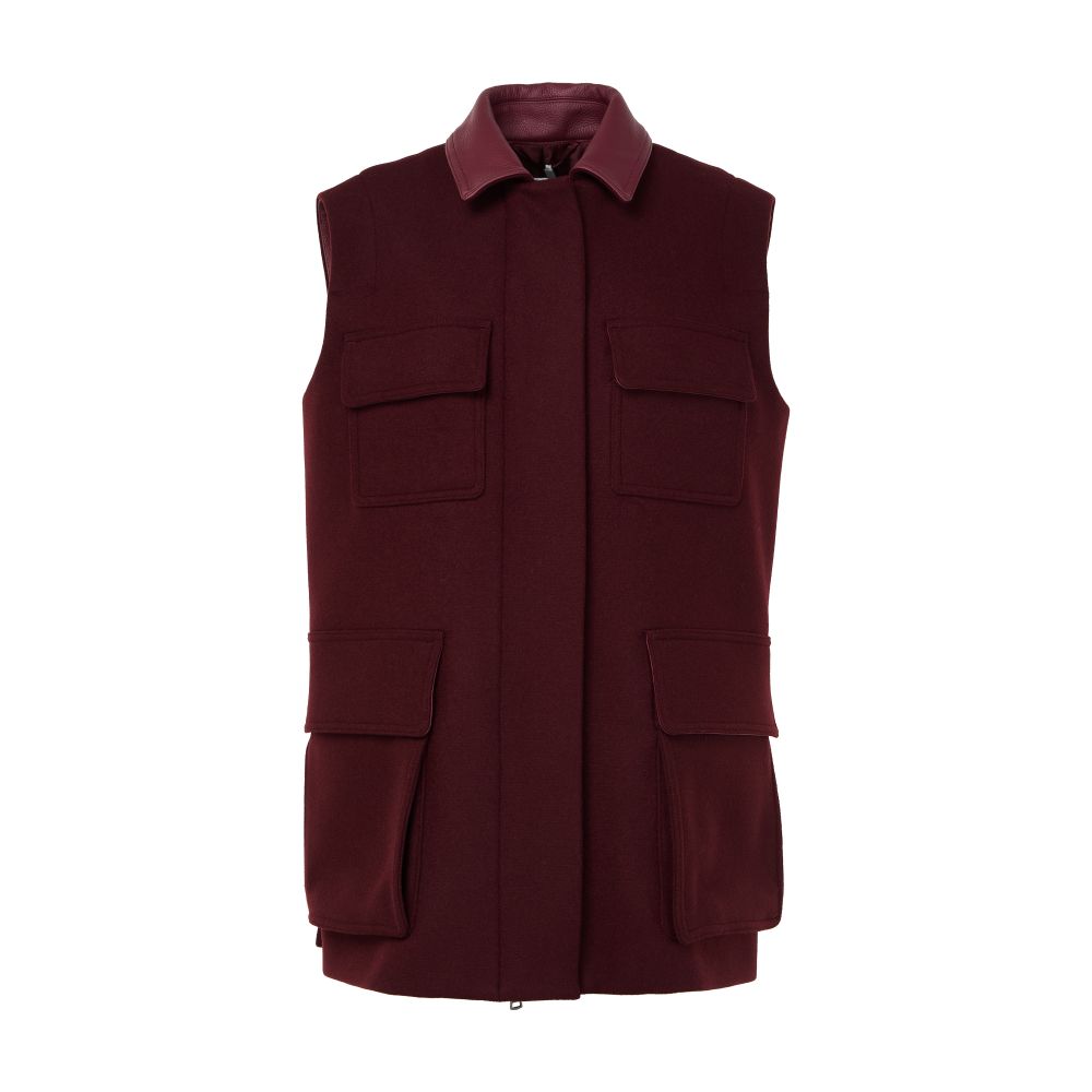 Sleeveless cargo jacket thumbnail 7