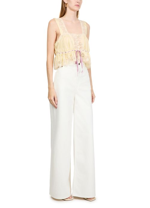 CHLOE Embroidered tank top