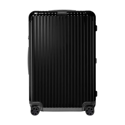 Shop Rimowa Essential Check-in L Suitcase In Black