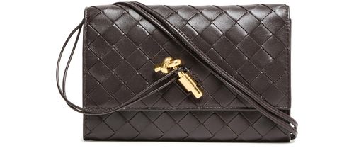 BOTTEGA VENETA Portefeuille à bandoulière Andiamo slim