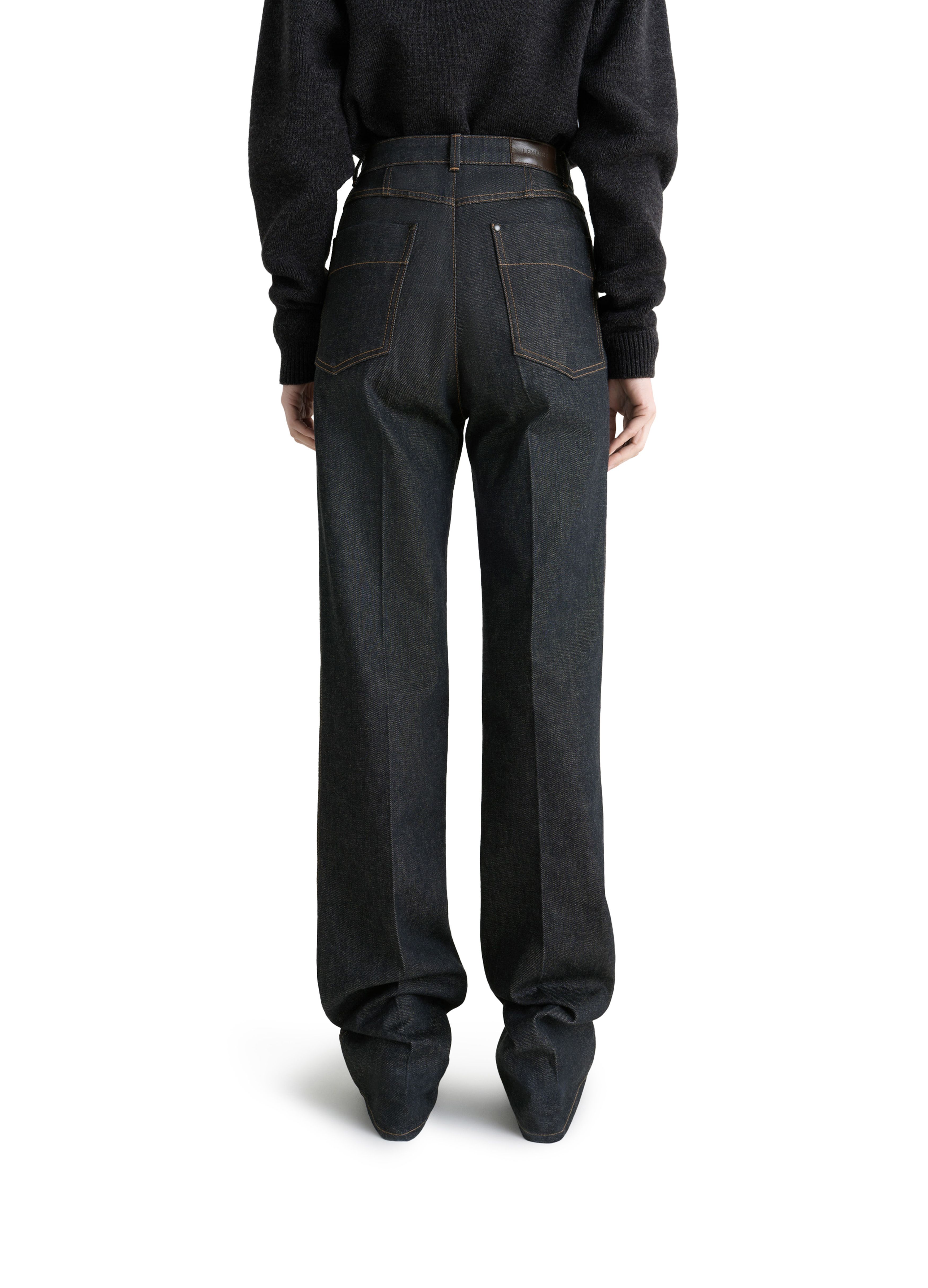 High waisted straight jeans thumbnail 3