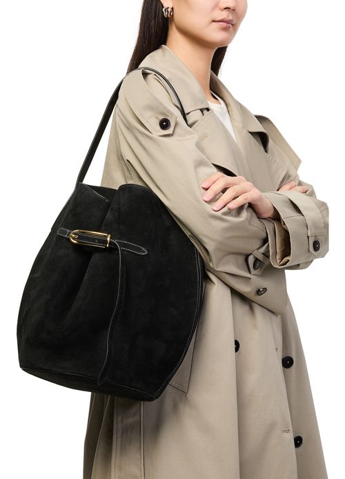 LIFFNER 大号束带桶包 