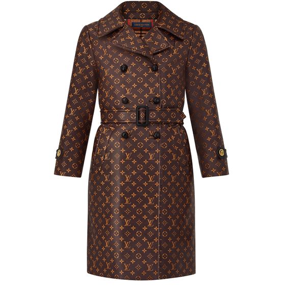 Women s Monogram belted trench LOUIS VUITTON 24S