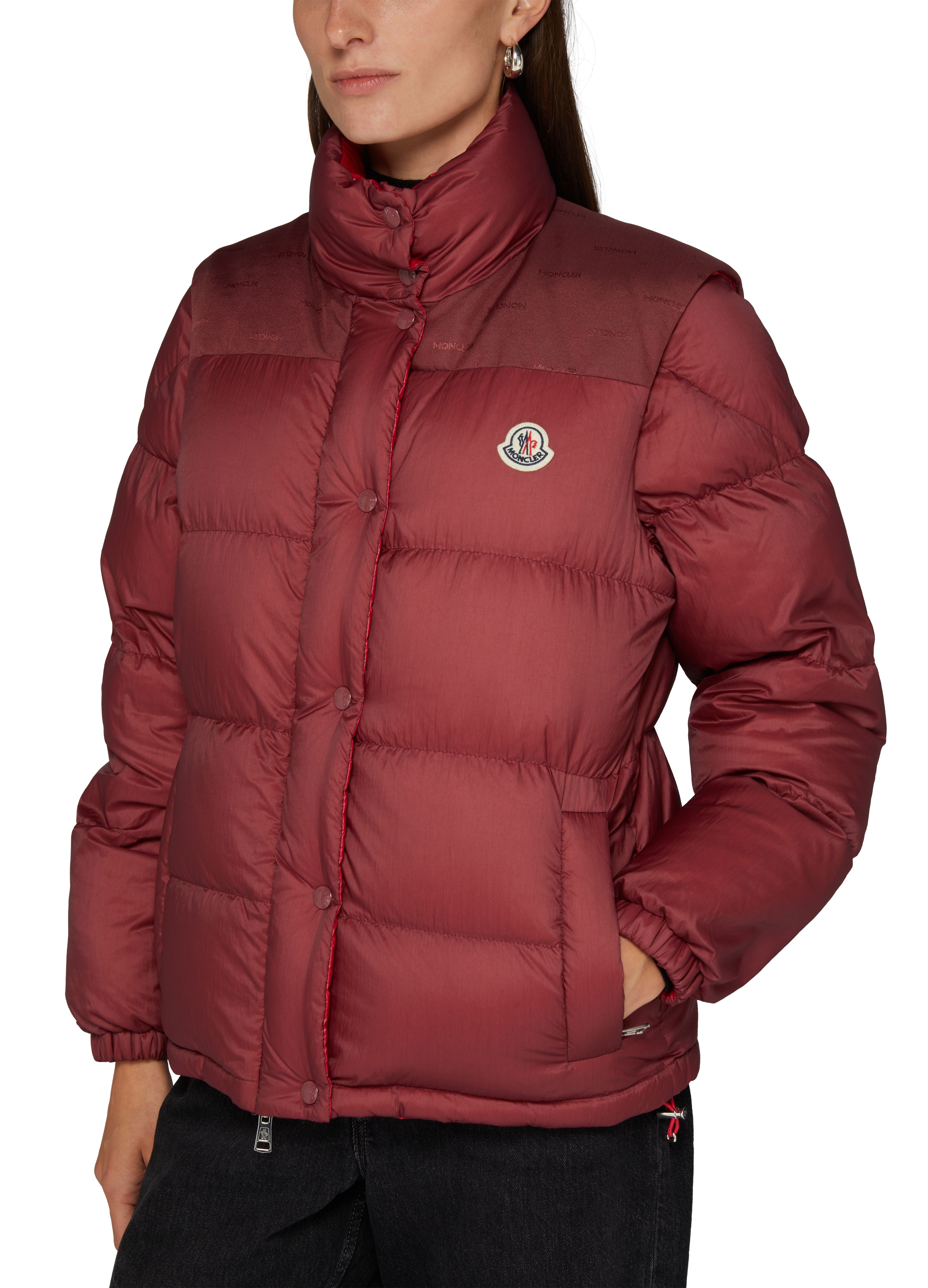 Moncler Verone reversible short down jacket thumbnail 4