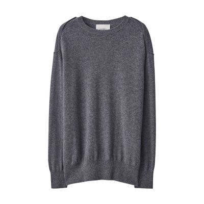 Lisa Yang Othelia Cashmere Sweater In Gray