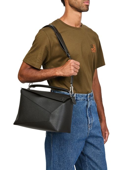 LOEWE Large Puzzle Edge bag in grained calfskin