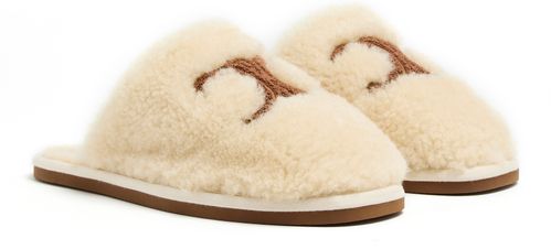 CELINE Celine Georgia slide in shearling