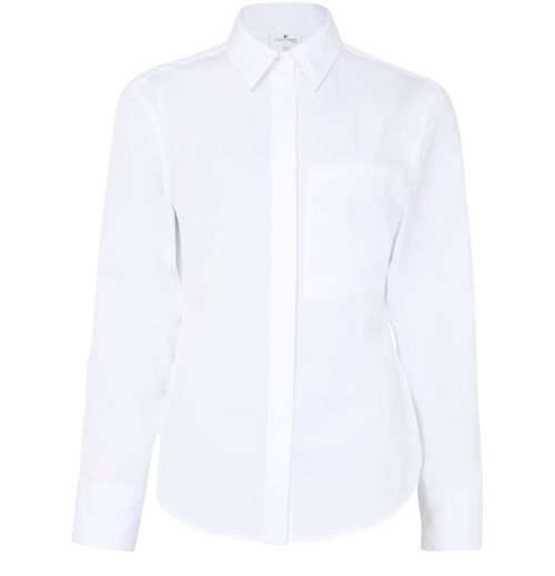 COURREGES 2 Pocket poplin shirt