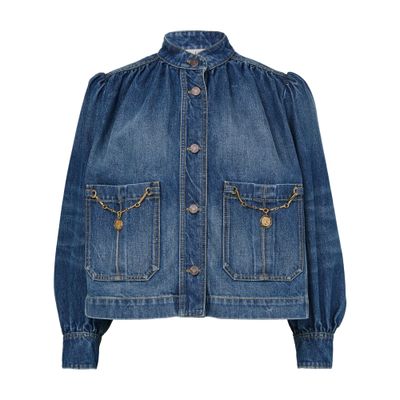 Chloé Denim Jacket In Blue