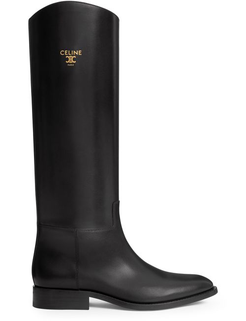 CELINE Celine Anais riding boots in calfskin