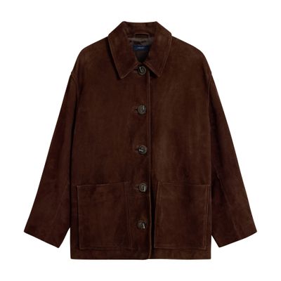 Soeur Vincenzo Leather Jacket In Brown