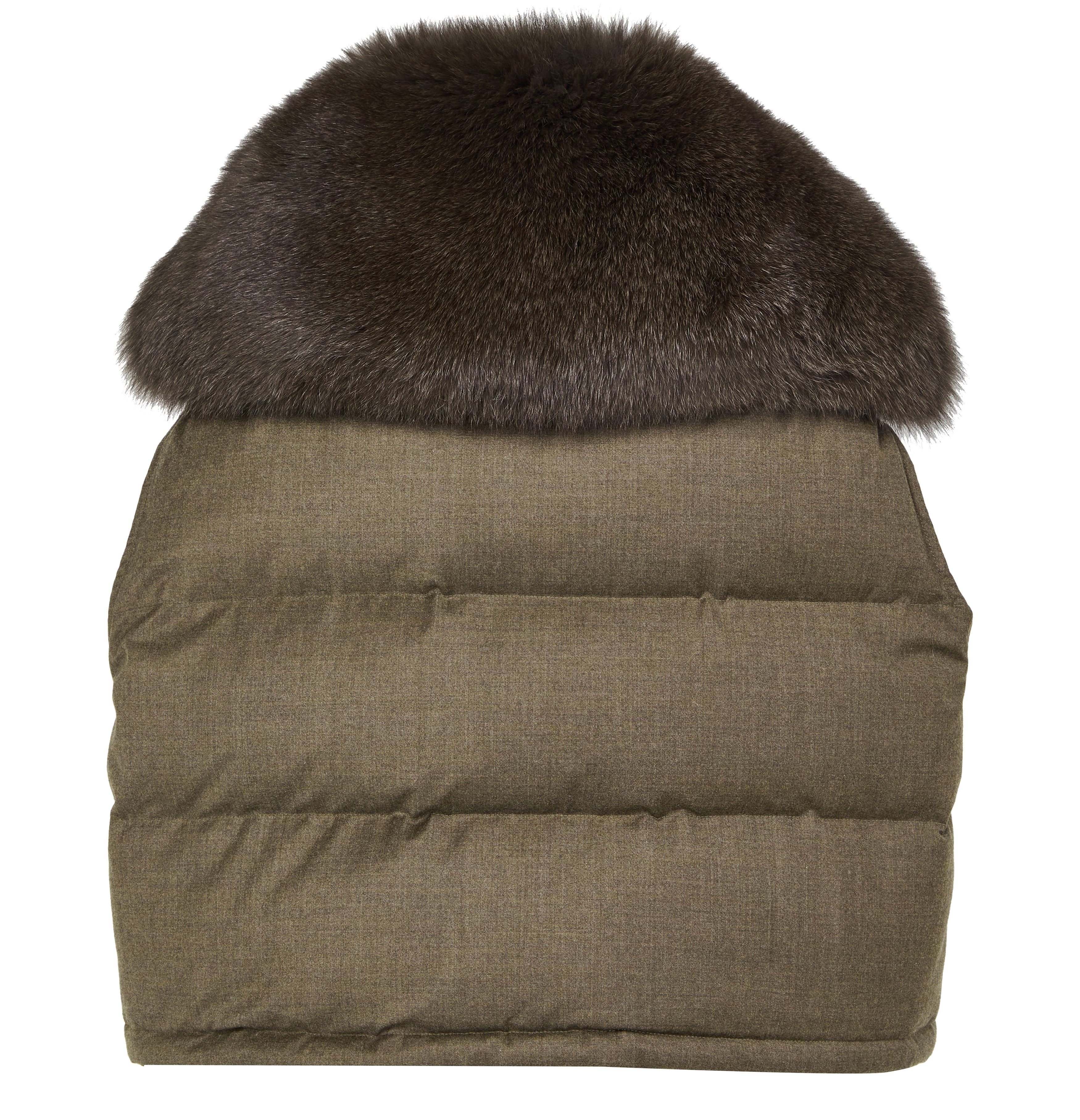 Short fox fur gilet 3