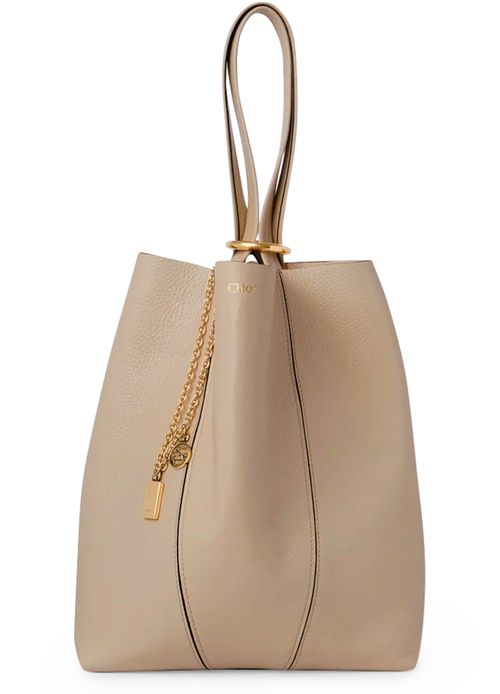 CHLOE Chloe Spin grained leather tote bag