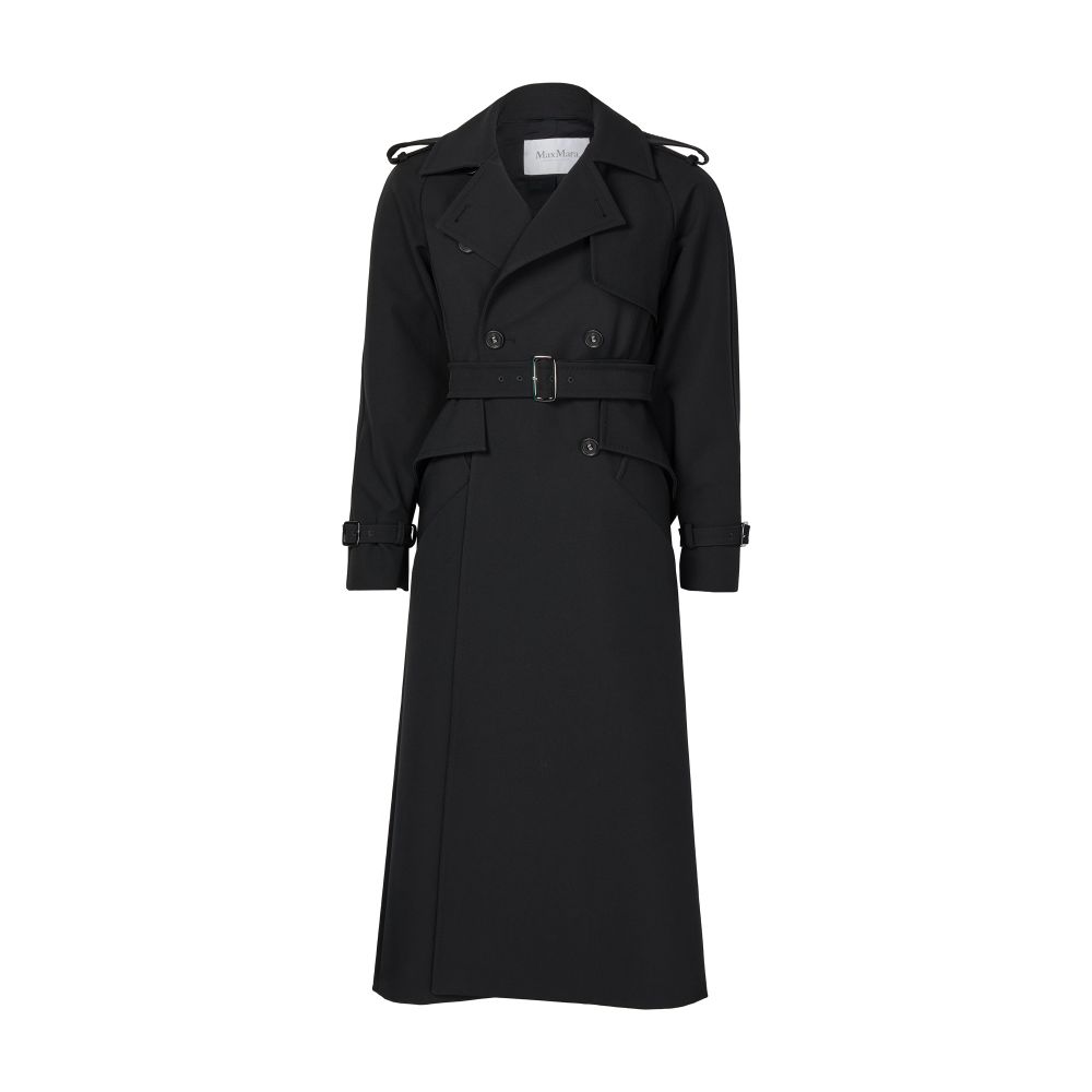 Flavio long belted coat thumbnail 7