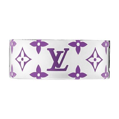 Louis Vuitton Lv Mosaic Ring In Purple