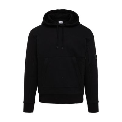 C.p. Company Hoodie In Black