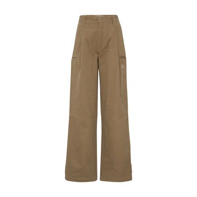 Ami Alexandre Mattiussi Cargo Pants In Taupe