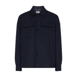 MONCLER｜ (8C00032 89AVF 7A9) Moncler Blue Cotton T-shirt | italist