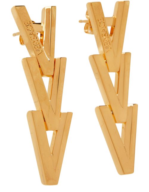 VERSACE Earrings metal