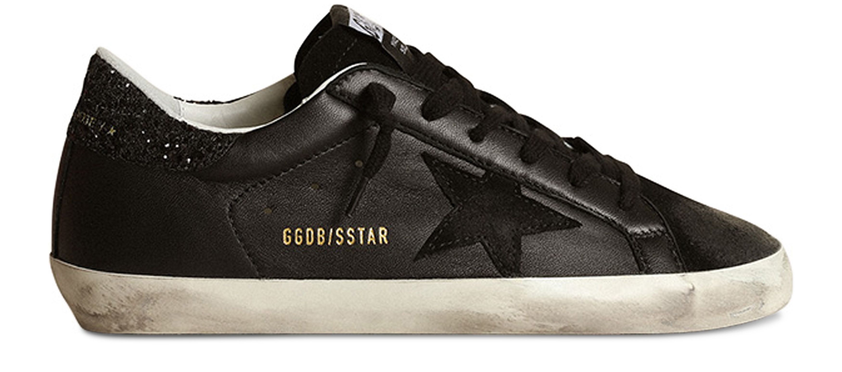 Golden Goose Mujer Negro Super-Star Sneakers Talla 35