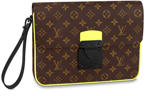 Louis Vuitton S Lock A4 Pouch