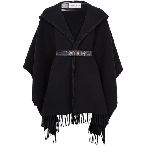 MONCLER Wool cape