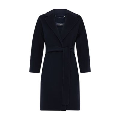 's Max Mara Arona Coat In Blu_notte