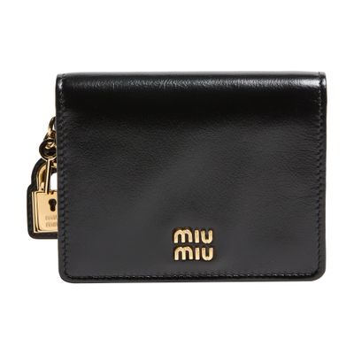 コイン入れ付きコンパクトウォレット トリオンフ / シャイニーカーフ