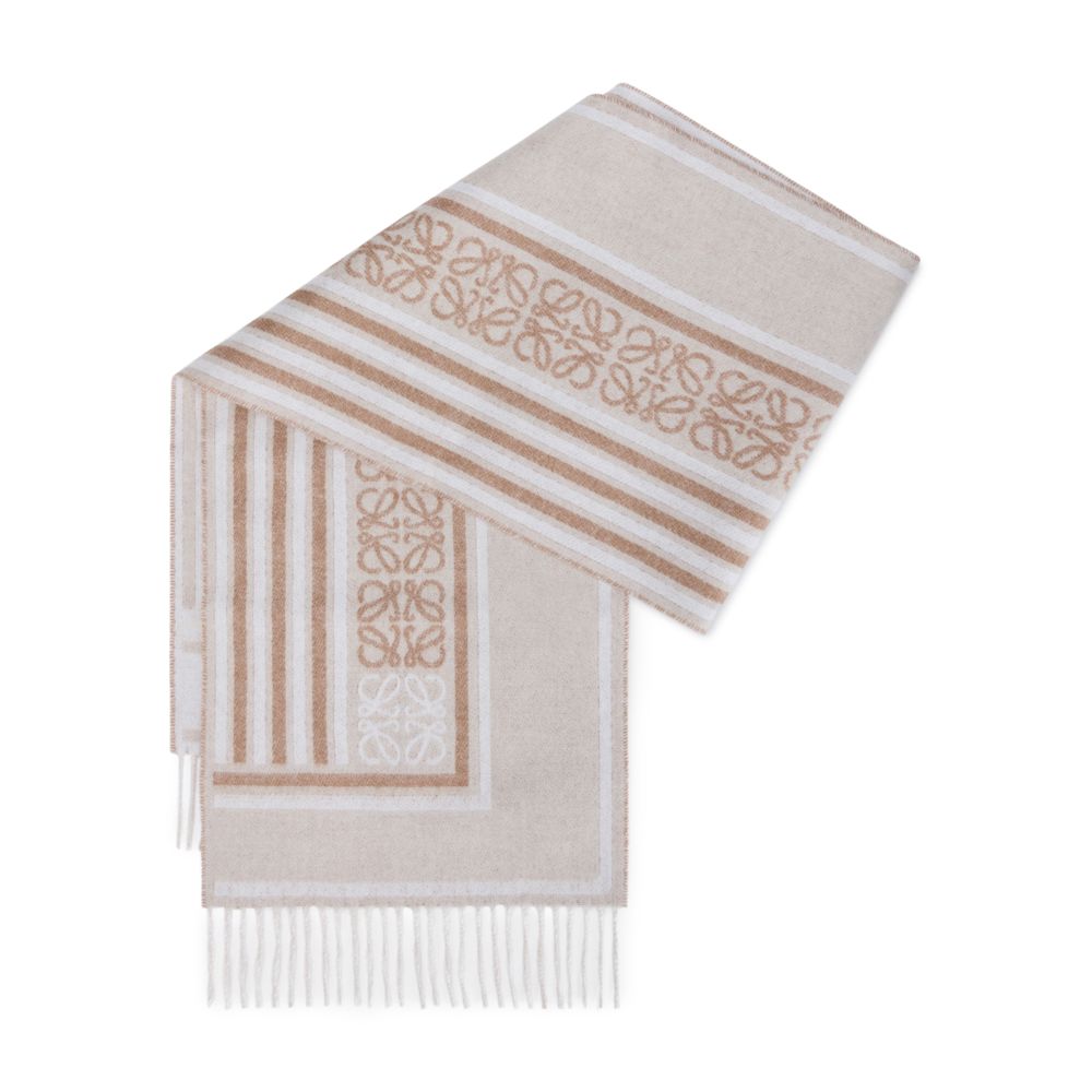 Wool and cashmere scarf thumbnail 5