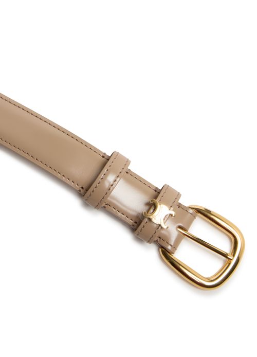 CELINE Medium 25mm vivienne belt in taurillon leather