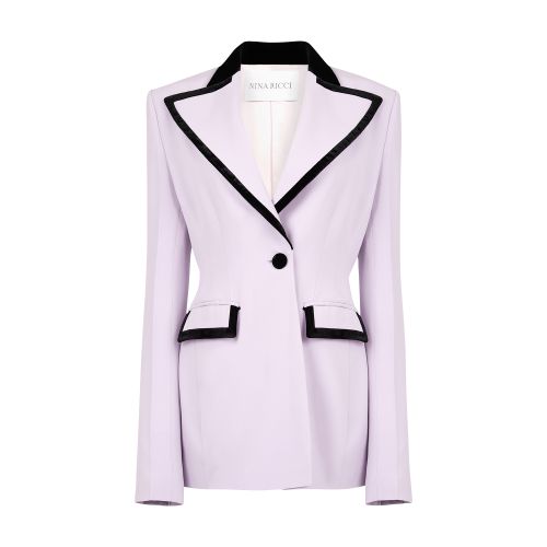 NINA RICCI TUXEDO DEYAIL BLAZER