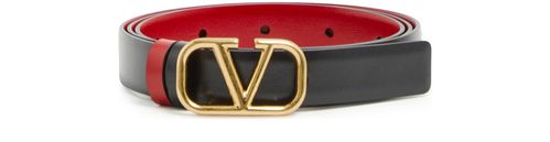 VALENTINO GARAVANI Reversible Vlogo belt H. 2 cm